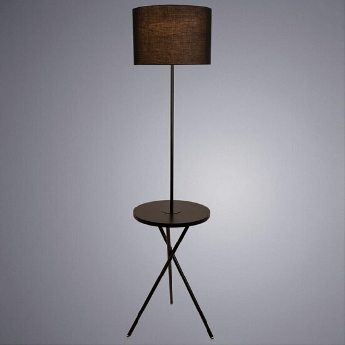 Торшер ARTE LAMP A2070PN-1BK